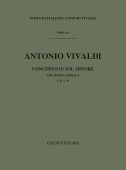 Concerto G-Moll F 11/39 T 310 