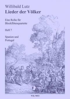 Blockflötenquartette Heft 7: Lieder der Völker 