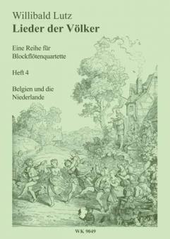 Lieder der Völker, Blockflötenquartette Heft 4 