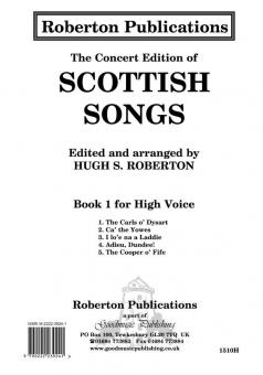 Scottish Songs Book 1 (High) 