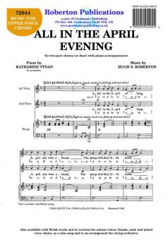 All In The April Evening 