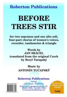Before Trees Stir 
