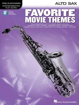 Favorite Movie Themes Alto Sax 