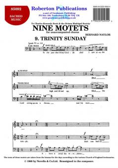 9 Motets No. 9 
