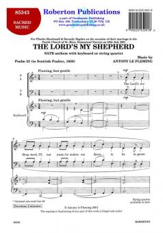 Lord's My Shepherd 