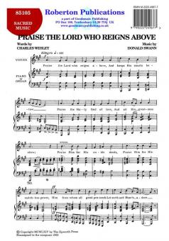 Praise The Lord Who Reigns Above 