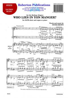 Who Lies In Yon Manger? 