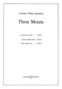 Three Motets Op. 38/1 
