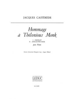 Hommage à Thelonious Monk 