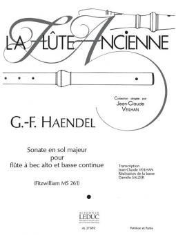 Sonate en Sol Majeur 
