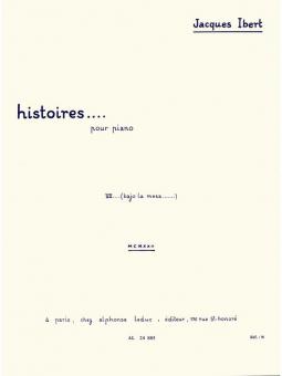 Histoires No.7 Bajo La Mesa Piano 