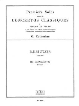 Premiers Solos Concertos - Classiques: No. 18 