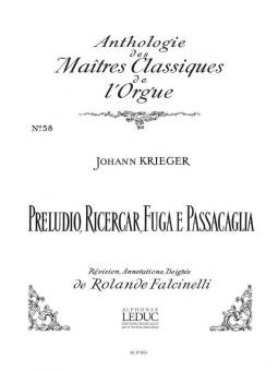 Preludio Ricercar Fuga E 
