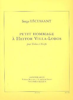 Petit Hommage A Heitor Villa-Lobos pour Violon et Harpe 