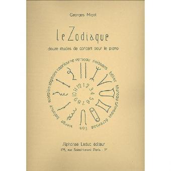 Zodiaque No. 5: Les Gemeaux Piano 