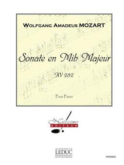 Sonate, En Mi B Majeur, KV282 
