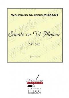 Sonate, En Ut Majeur, KV545 