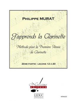 J'apprends la Clarinette Vol. 2 
