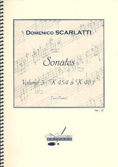 Sonates, Vol.3 (K454 a K461) 