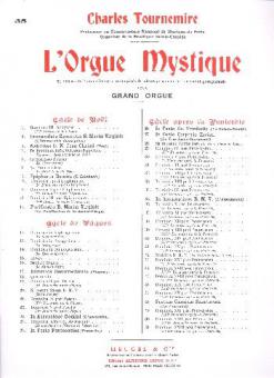 Orgue Mystique No. 35 