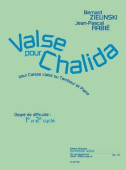 Valse Pour Chalida Pour Caisse Claire Ou Tambour Et Piano 
