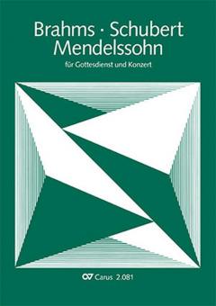 Chorbuch Brahms, Mendelssohn, Schubert 