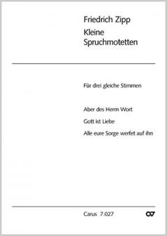 Zipp: Kleine Spruchmotetten Standard