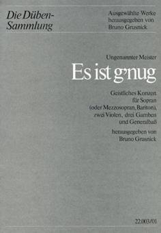 Es ist g'nug 