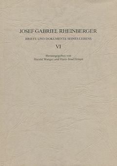 Briefe und Dokumente seines Lebens VI 