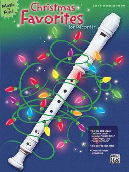Christmas Favorites For Recorder- Book And Recorder 