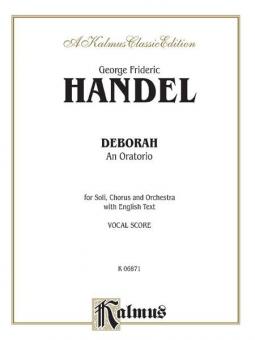 Deborah (1733), An Oratorio 
