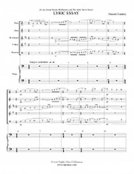 Lyric Essay 