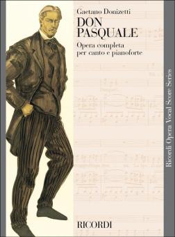 Don Pasquale Vocal Score Italian 
