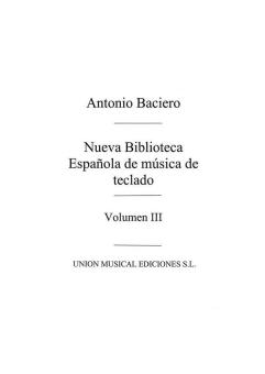 Varios Nueva Biblioteca Espanola de Musica de Teclado Vol.3 