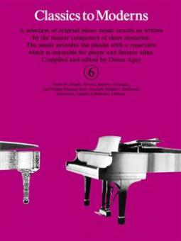 Classics To Moderns Book 6 