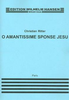O Amantissime Sponse Jesu 