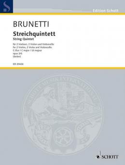 Quintette à cordes en do majeur op. 3/6 Standard