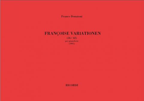 Francoise Variationen (36-42) 