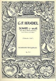 Sonate c-Moll 