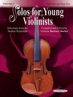 Solos For Young Violinists Vol. 5 