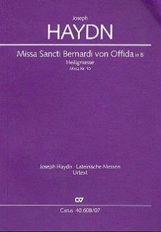 Messe à Saint Bernard d'Offida en si bémol majeur 