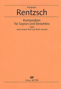 Composition pour soprano et trio à cordes 