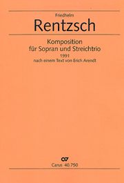 Composition pour soprano et trio à cordes 