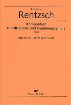 Composition pour voix d'alto et ensemble de chambre 