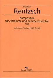 Composition pour voix d'alto et ensemble de chambre 