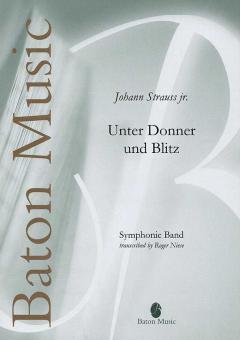 Unter Donner und Blitz (Polka schnell) Standard