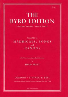 Madrigals, Songs And Canons 