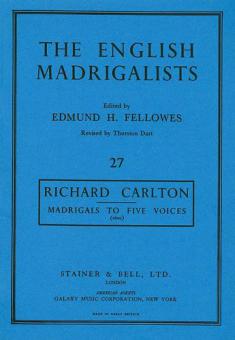 Madrigals To Five Voices 