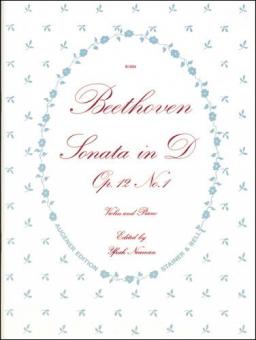 Sonata In D, Op. 12, No. 1 With Piano 
