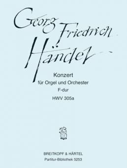 Orgelkonzert Nr. 16 F-Dur HWV 305a 
